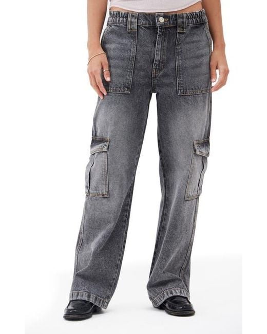 BDG Blue Cargo Skate Pants