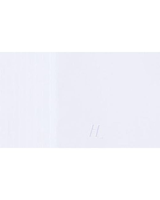 Helmut Lang White Tux Cotton Shirt