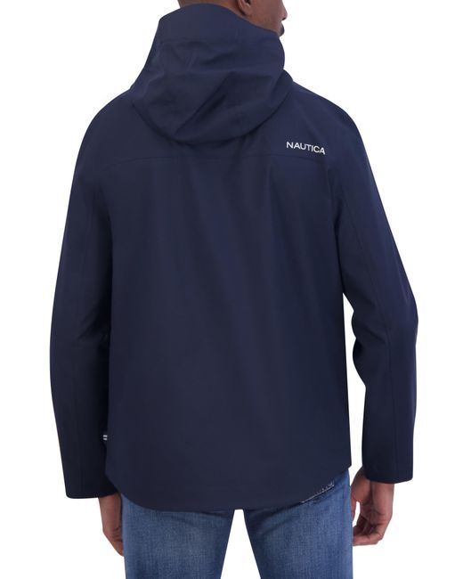 Nautica Blue Lightweight Water Resistant Jacket for men