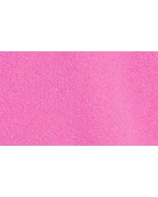 Cece Pink Jewel Button Flannel Jacket
