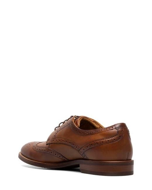 Florsheim Brown Ruvo Wingtip Derby for men