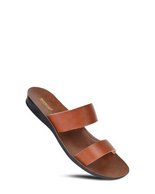 Aerosoft Brown Ella Comfort Flat