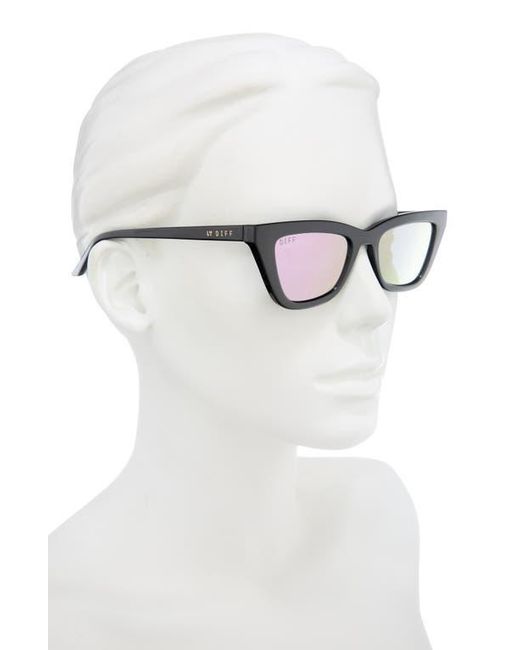 DIFF Black Noelle 50Mm Cat Eye Sunglasses
