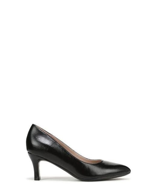 Naturalizer Black Flora Pump