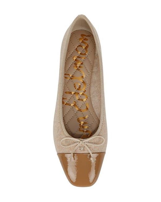 Sam Edelman Natural Marley Ballet Flat