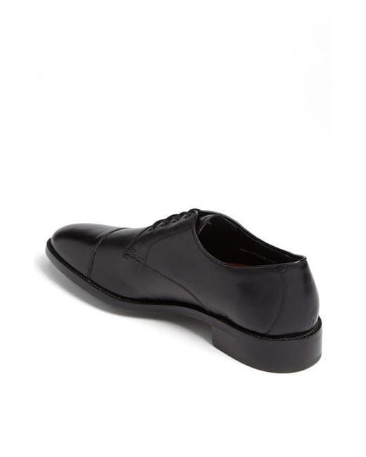 Cole Haan Black 'Lenox Hill' Cap Toe Derby for men