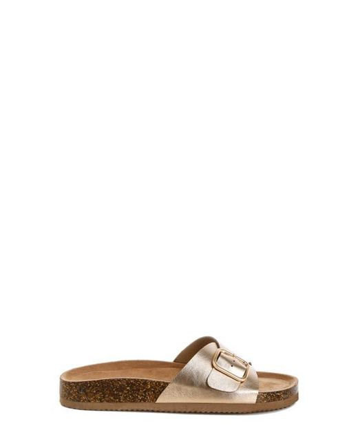 London Rag Slides LONDON RAG Uvaria Slide Sandal in Brown | Lyst