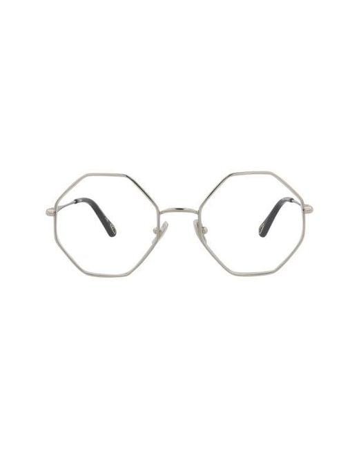 Chloé Brown Core 53Mm Rectangular Optical Glasses