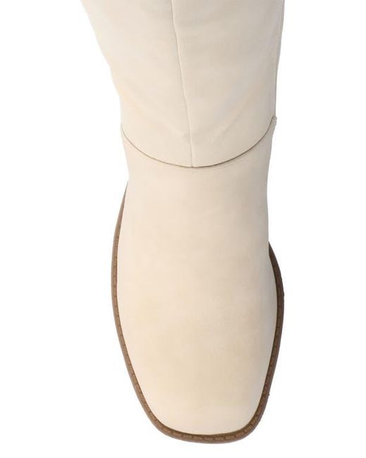 Journee Collection Natural Letice Tru Comfort Foam Knee High Boot