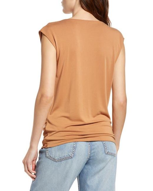 Rag & Bone Blue Christy Drape Top