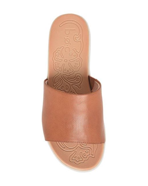B O C BY BØRN Brown April Slide Sandal