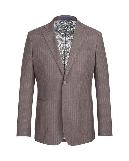 English Laundry Gray Two-Button Flat Front Suit for men
