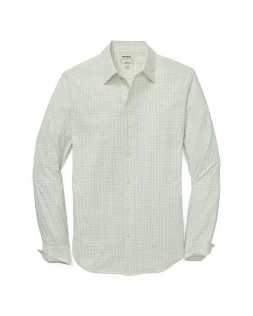 Bonobos Gray Check Button Down Shirt for men