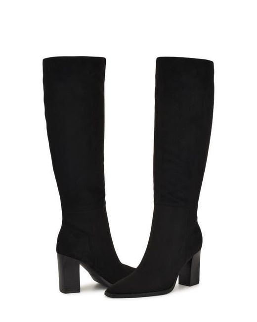 Nine West Black Zeran Knee High Boot
