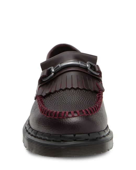 Dr. Martens Black Adrian Snaffle Bit Loafer