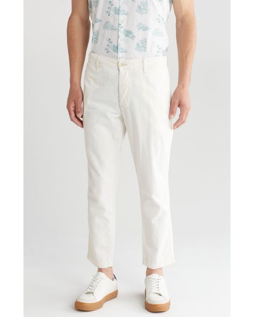 AG Jeans White Payton Drawstring Pants for men