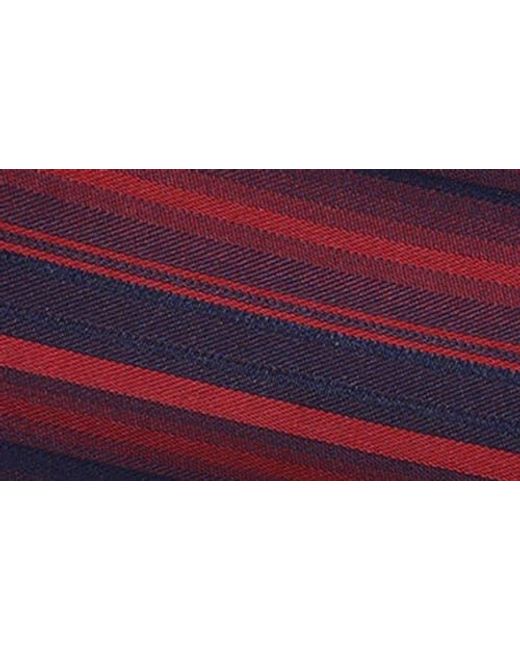 DKNY Purple Bold Stripe Tie for men