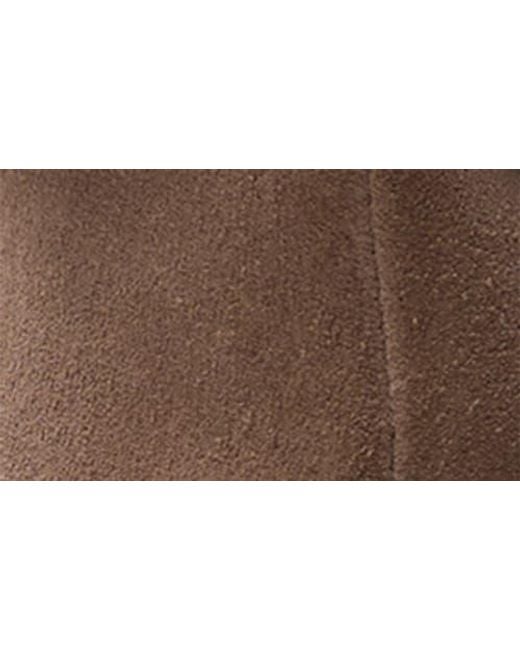 Clarks Brown Nissini Burnished Leather Slouch Boot