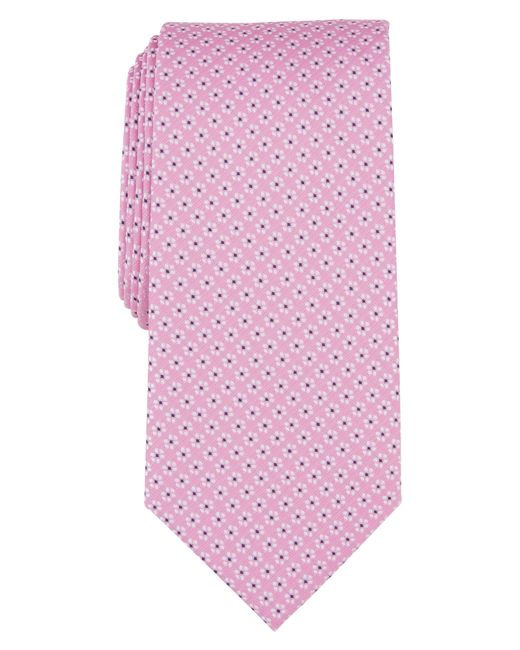 Nautica Pink Halford Floral Print Tie for men