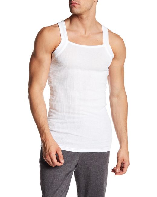 square cut undershirts