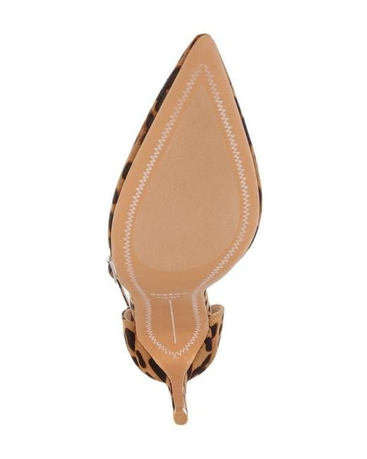 Rag & Co Brown Dolona Pointed Toe Pump