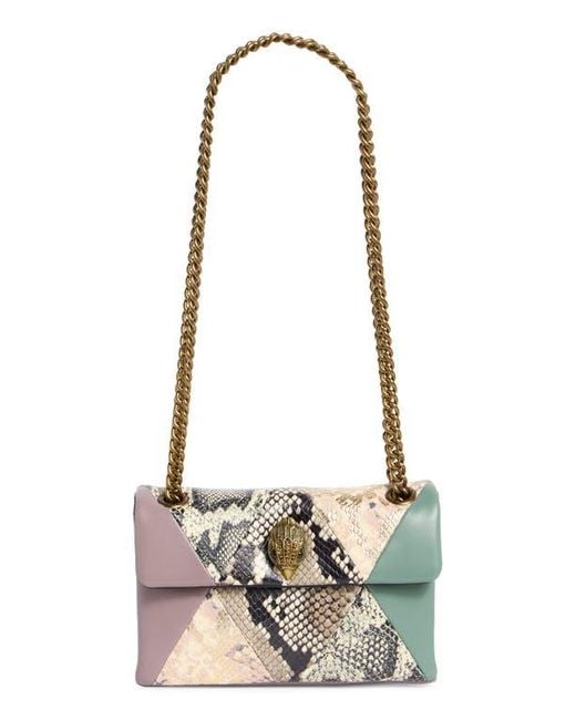 Kurt Geiger Multicolor Mini Kensington Leather Convertible Shoulder Bag