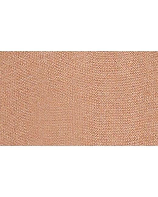 Matty M Natural Side Slit Sweater