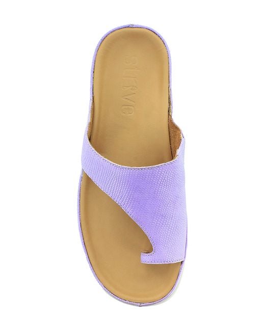 Strive Purple Capri Ii Slide Sandal