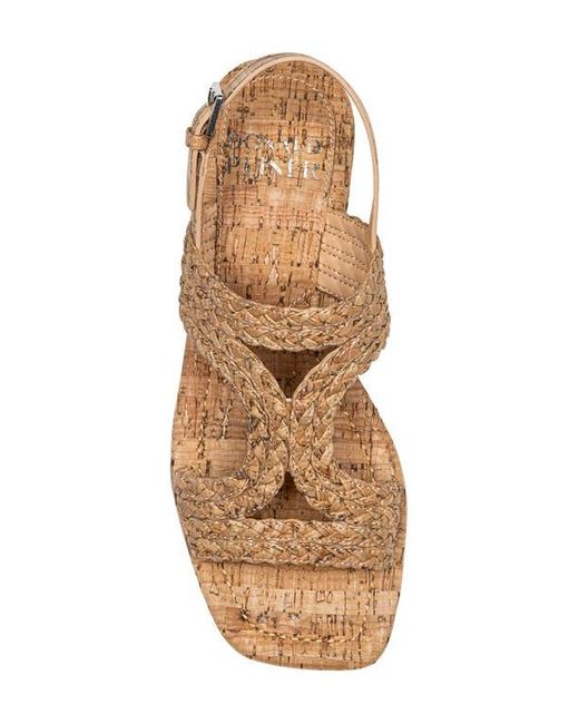 Donald J Pliner Natural Hector Slingback Sandal