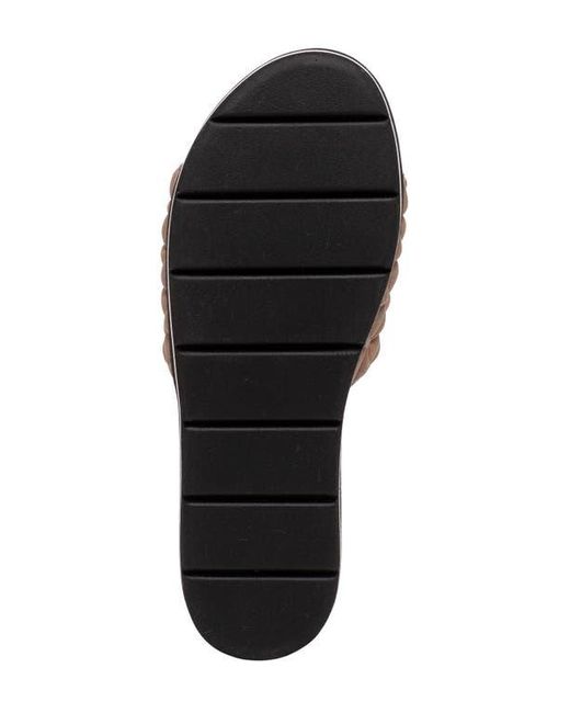 Linea Paolo White Leah Slide Sandal