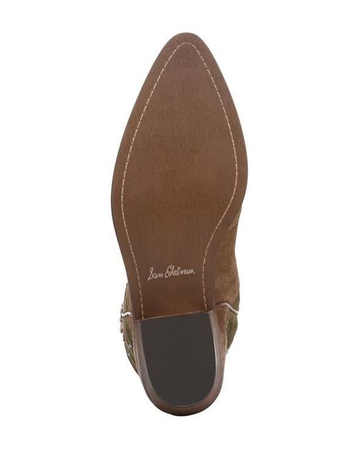 Sam Edelman Brown Rylin Western Boot