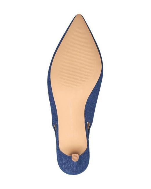 French Connection Blue Quinn Slingback Pump