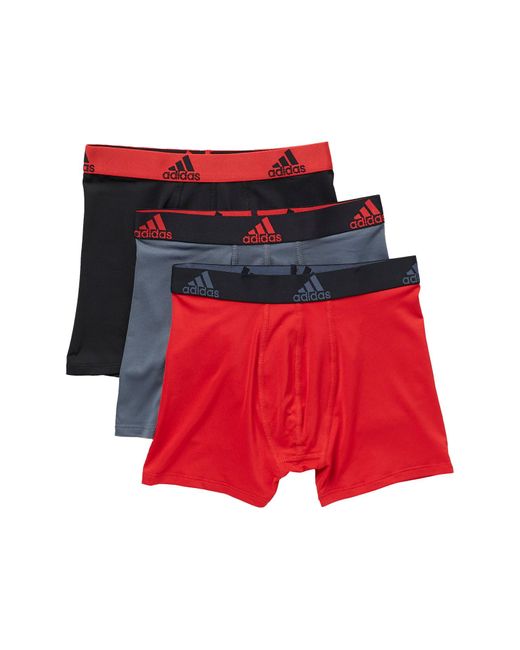 NEW Adidas Performance Boxer Briefs 3 pack