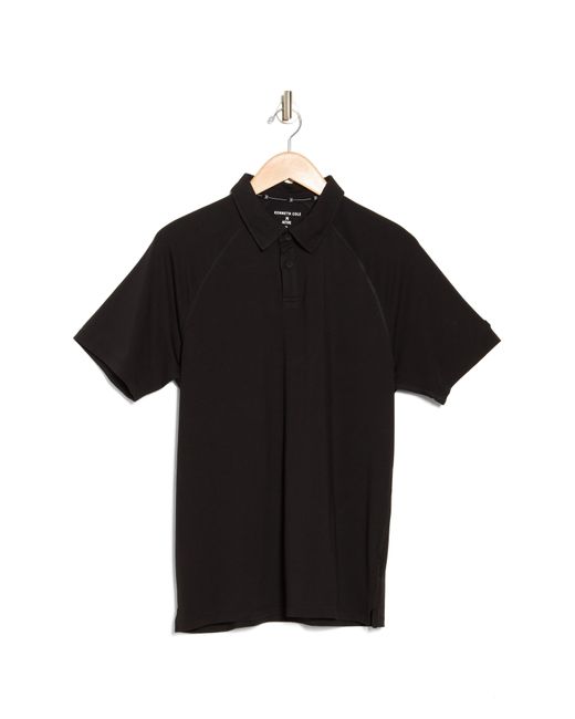 Kenneth Cole Black Active Stretch Polo for men
