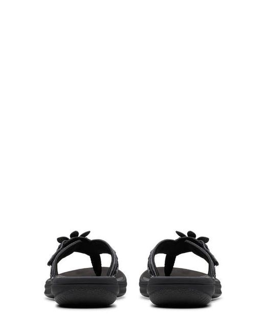Clarks Black Breeze Opal Sandal