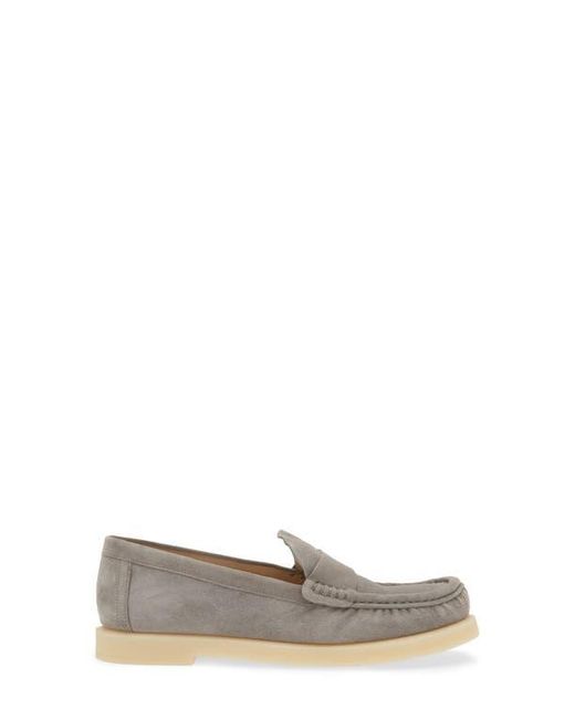 Stuart Weitzman Gray Blake Loafer