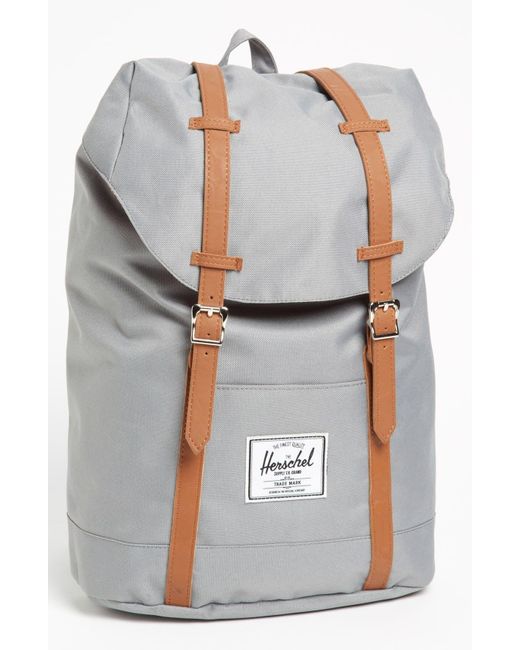 Herschel Supply Co. Gray 'retreat' Backpack for men