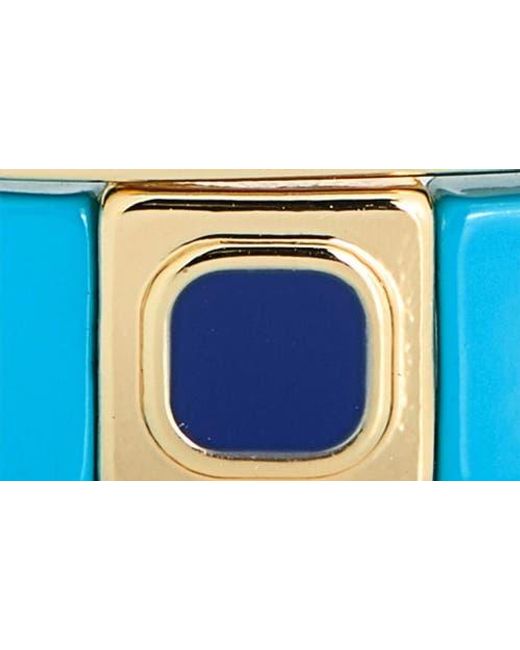 Leith Blue Tile Bracelet & Bangle Set