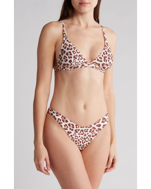 Maaji Brown Cheetah Ivy Splendour Two-piece Swimsuit