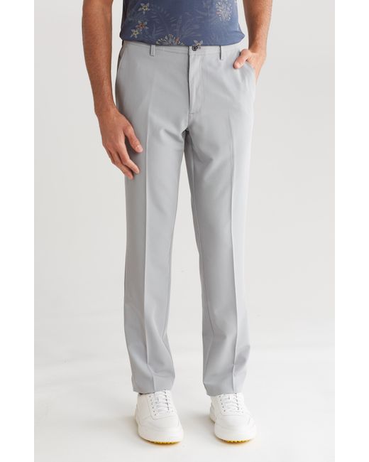 Original Penguin Gray Flat Front Pants for men