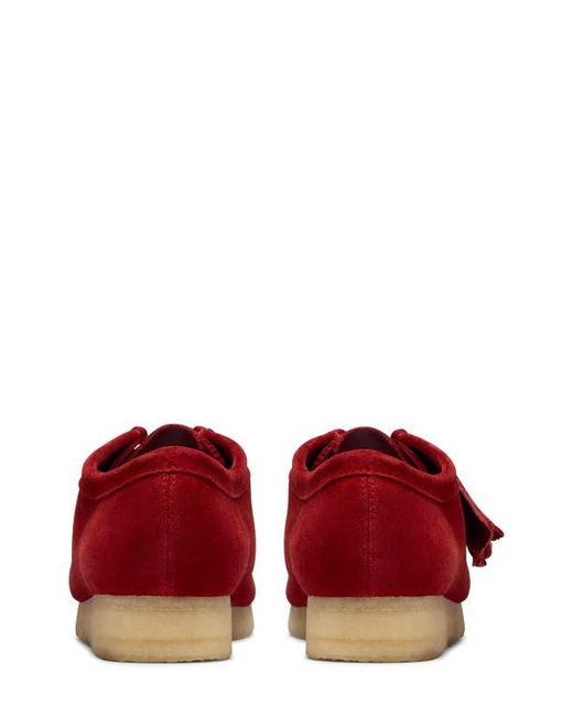 Clarks Red Wallabee Moc Toe Chukka for men
