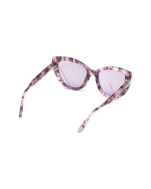 Tom Ford Pink 55mm Cat Eye Sunglasses for men