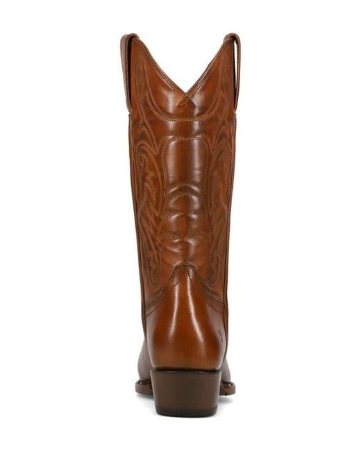 Frye Brown Bruce Western Boot for men
