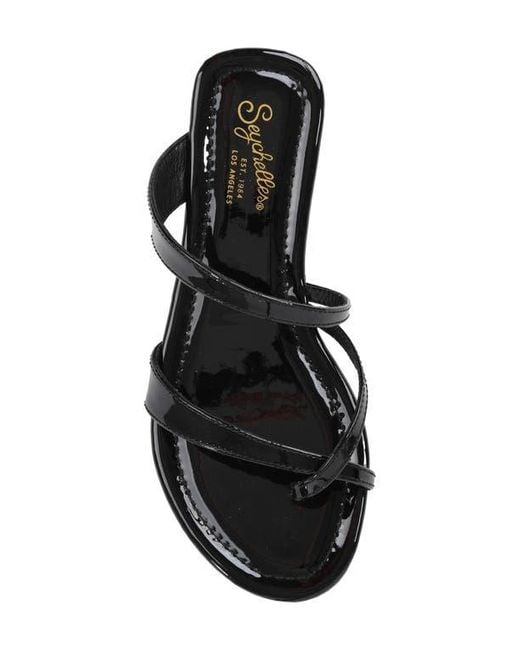 Seychelles Black Fortune Sandal