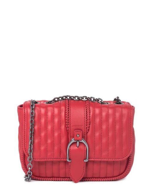 Longchamp Red Quilted Chain Strap Shoulder Bag for men