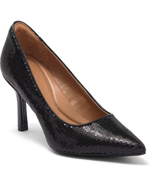 Nordstrom Sequin Pointed Toe Pumps in Black Lyst