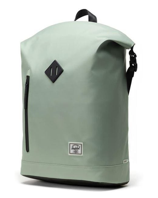 Herschel Supply Co. Green Roll Top Backpack
