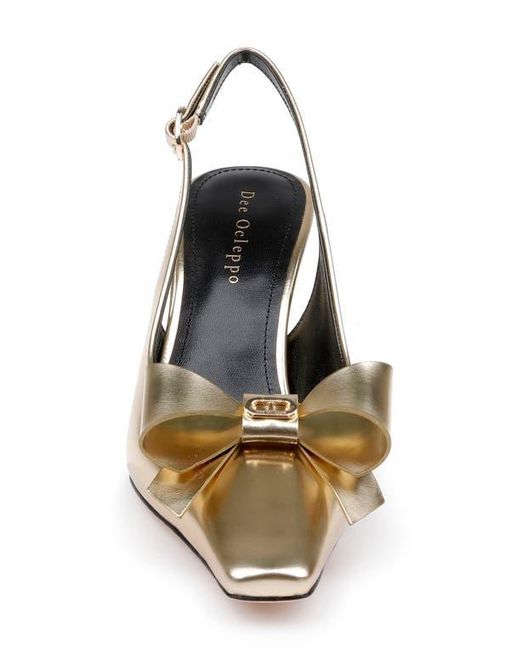 Dee Ocleppo Multicolor Coronado Slingback Pump
