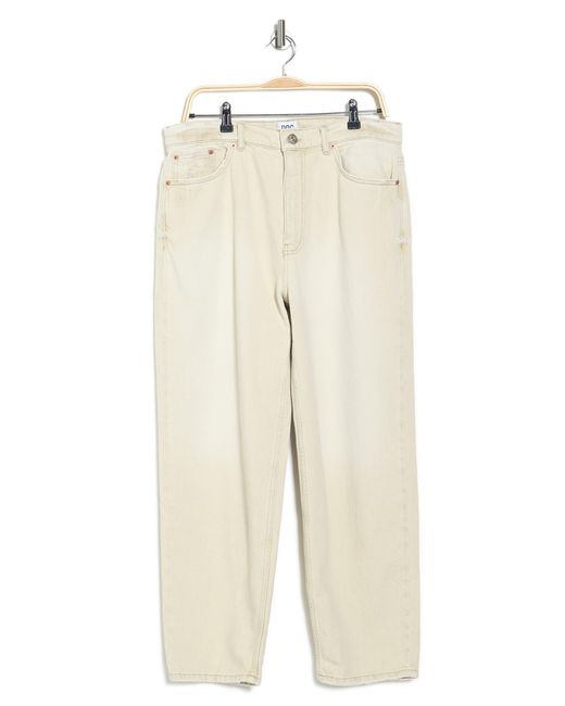 BDG Natural Bow Rigid Crop Cotton Jeans for men