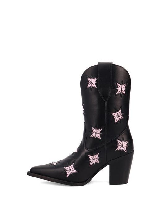 Dingo Black Starburst Western Boot